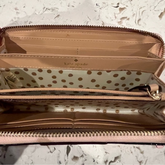 Kate Spade Continental Zip around Wallet (pink) - Picture 5 of 6